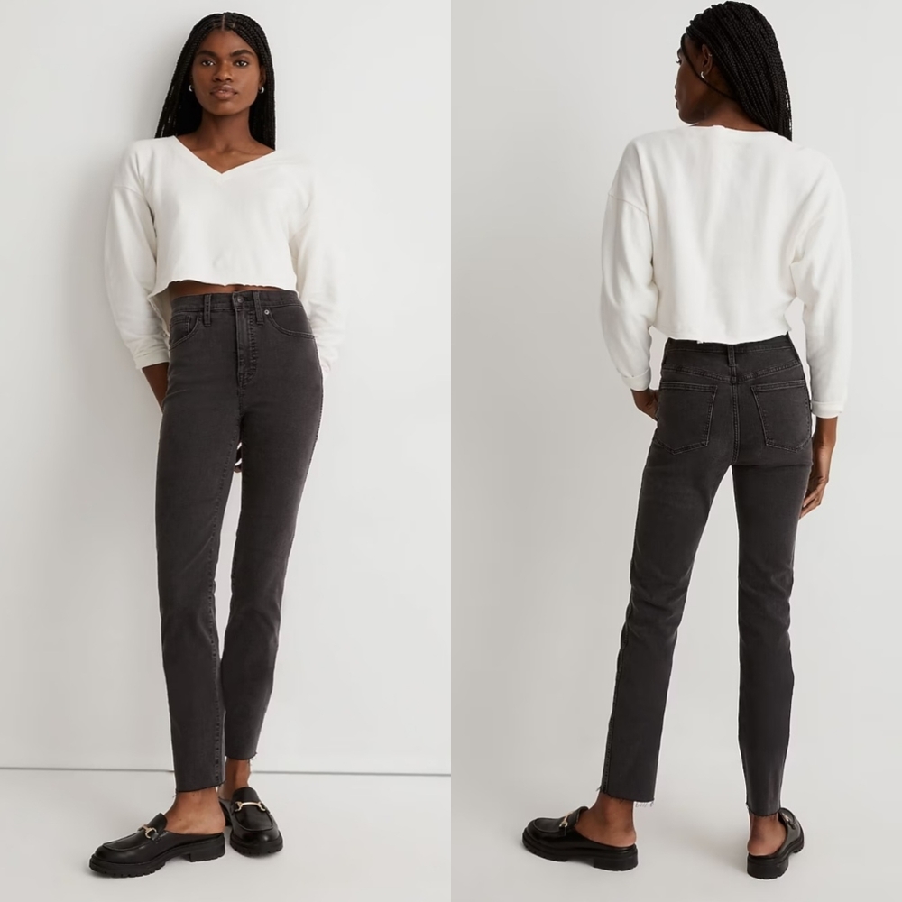 Madewell 10" High Rise Skinny Super Stretch Jeans Size 26